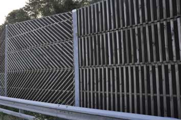 Noise barriers and bird barriers